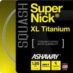 Ashaway SuperNick XL Titanium Squashsaite Set