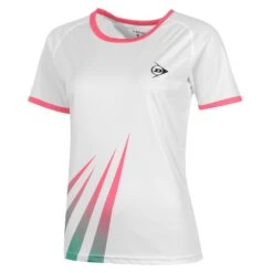 Dunlop Damen Crew Tee Performance Line -Schlägerausrüstung Geschäft 1142 2