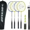 Dunlop Nitro-Star SSx 1.0 4er Badminton Set