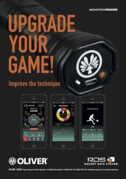 Oliver Plasma TX5 Badmintonschläger + RDS System -Schlägerausrüstung Geschäft 1451 3