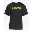 Oliver Promotion T-Shirt Schwarz -Schlägerausrüstung Geschäft 1707 0