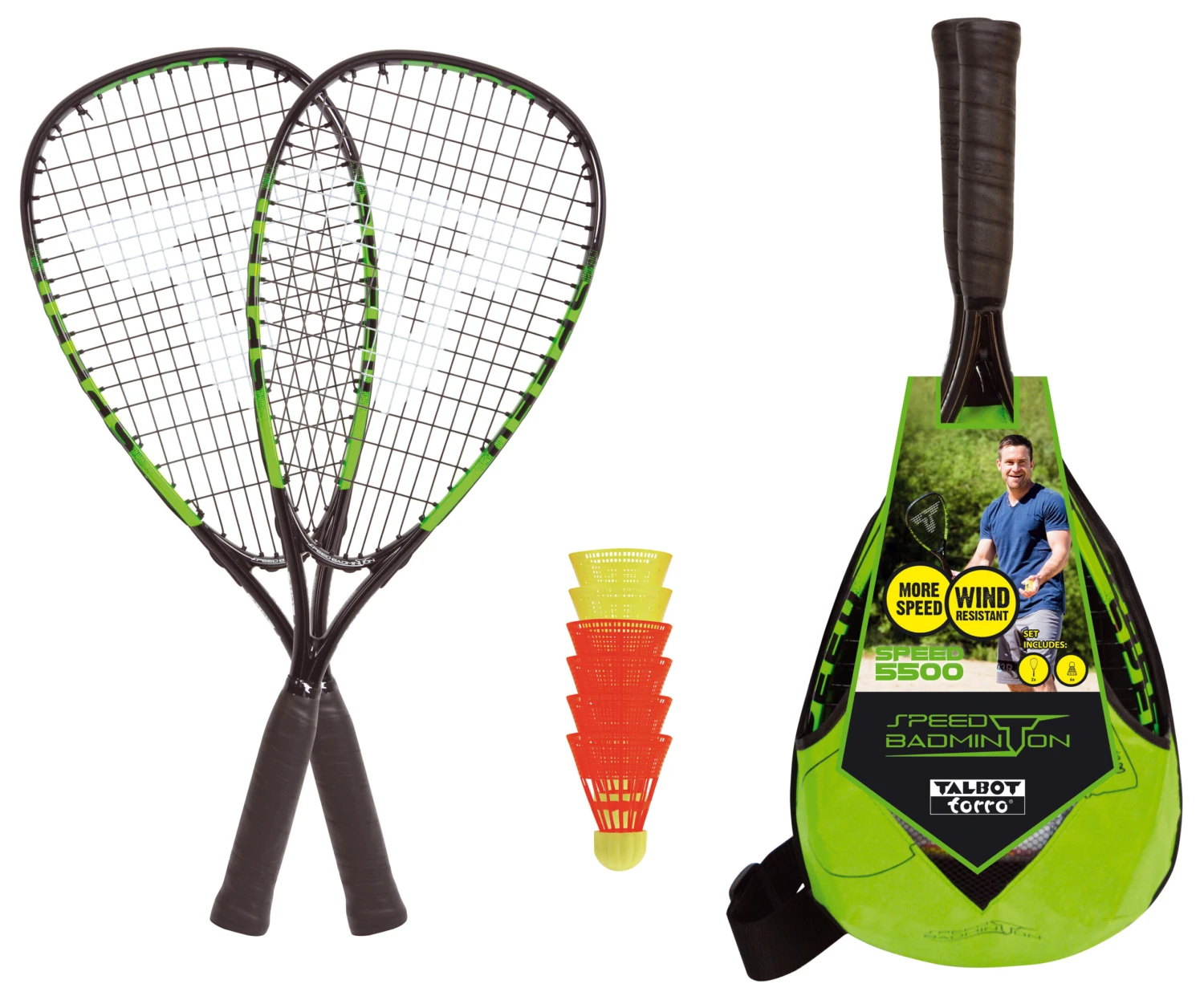 Talbot Torro Speed Badminton Set Speed 5500 3 Talbot Torro Speed Badminton Set Speed 5500