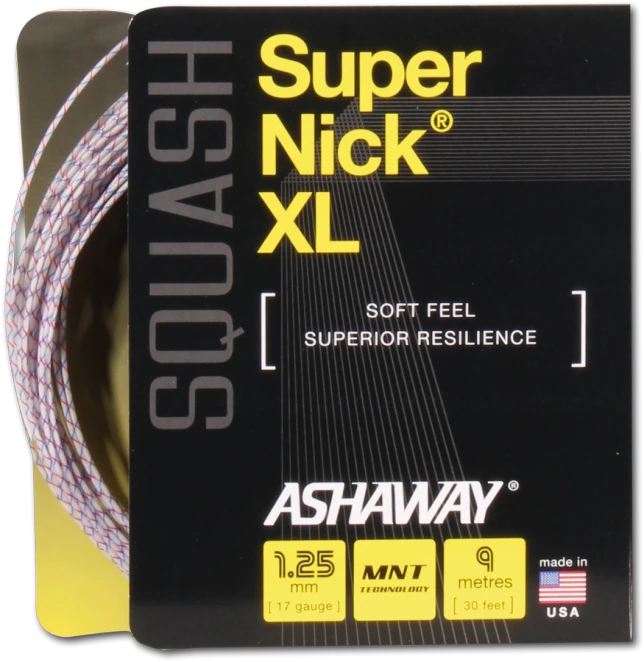 Ashaway SuperNick XL Squashsaite Set 3 Ashaway SuperNick XL Squashsaite Set