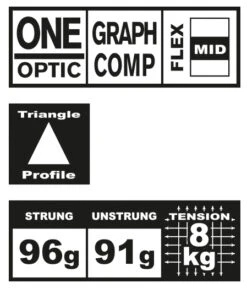 Talbot Torro Arrowspeed 299 Badmintonschläger -Schlägerausrüstung Geschäft 439882 Arrowspeed 299 Features web