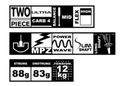 Talbot Torro Isoforce 5051.8 Badmintonschläger -Schlägerausrüstung Geschäft 439931 Isoforce 5051 8 Features Gross