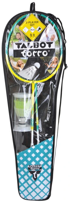 Talbot Torro Badminton-Set 2-Fighter -Schlägerausrüstung Geschäft 449403 2Fighter Set Verpackung webL1yXtzT4VnxBI