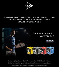 Dunlop Squashball Pro -Schlägerausrüstung Geschäft 46 3