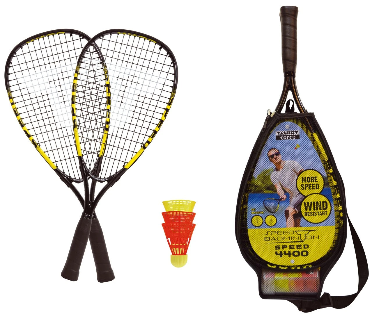 Talbot Torro Speed Badminton Set Speed 4400 3 Talbot Torro Speed Badminton Set Speed 4400