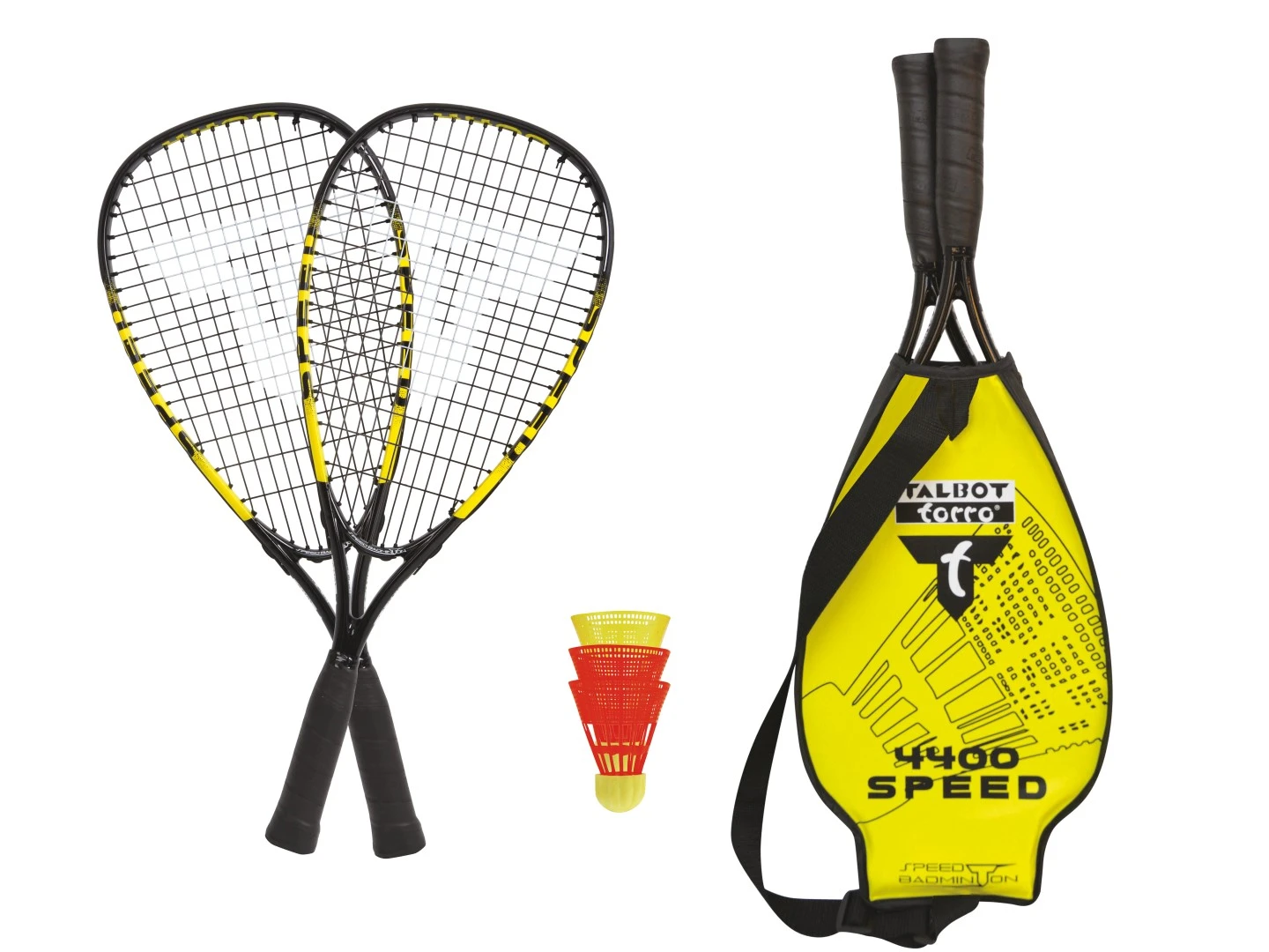 Talbot Torro Speed Badminton Set Speed 4400 4 Talbot Torro Speed Badminton Set Speed 4400 – Bild 2