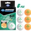 Donic-Schildkröt 6 Tischtennisbälle 1-Stern Elite Poly 40+ 2 Donic-Schildkröt 6 Tischtennisbälle 1-Stern Elite Poly 40+ -Schlägerausrüstung Geschäft 608511 1SternBallElite Poly weiss orange 6pcs 1 web