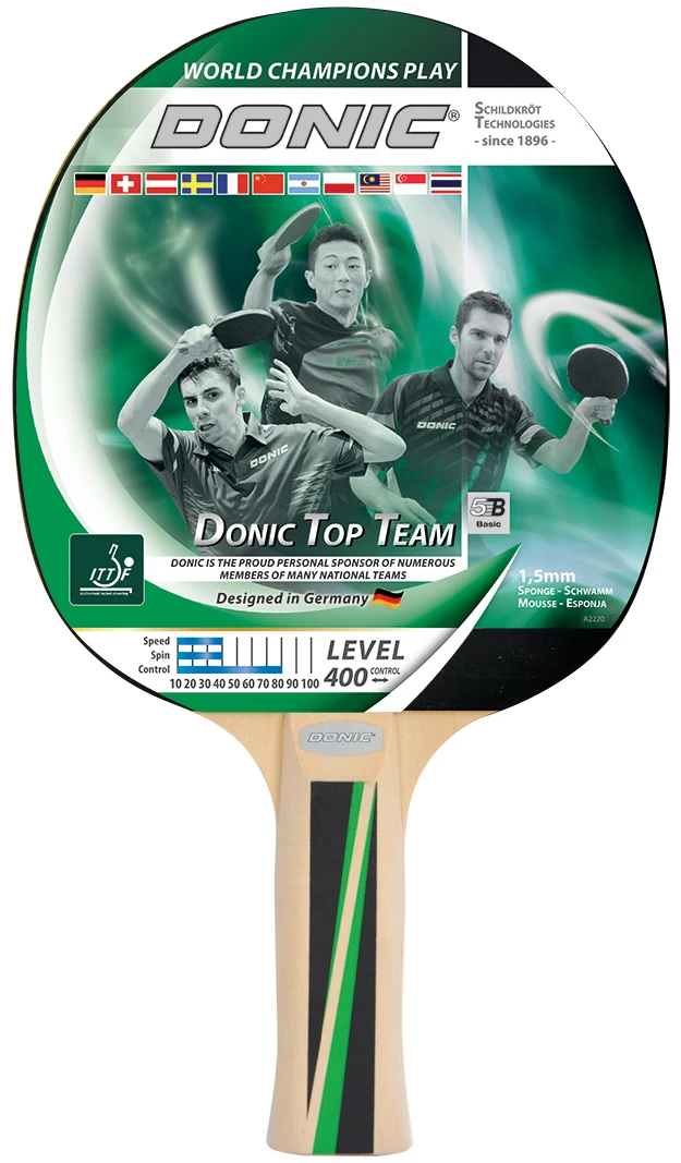 Donic-Schildkröt Tischtennisschläger Top Team 400 3 Donic-Schildkröt Tischtennisschläger Top Team 400