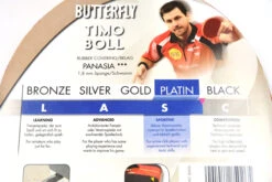 Butterfly Tischtennisschläger TIMO BOLL PLATIN -Schlägerausrüstung Geschäft 85026 Butterfly Timo Boll Platin 5