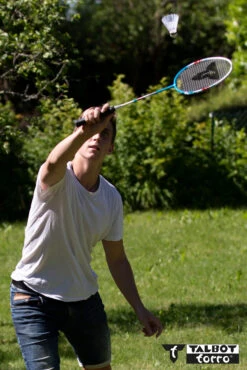 Talbot Torro Premium Badminton Set 4 Fighter 10 Talbot Torro Premium Badminton Set 4 Fighter -Schlägerausrüstung Geschäft B07QPNKDHW PT03