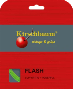 Kirschbaum Flash Tennissaite Set 11 Kirschbaum Flash Tennissaite Set -Schlägerausrüstung Geschäft Flash gruen Set