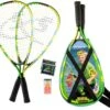 Speedminton® Junior Set -Schlägerausrüstung Geschäft Junior Set Gruen Inhalt2