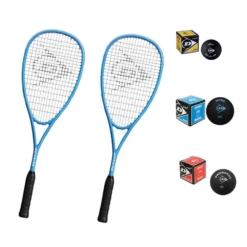 Dunlop Hire Squashschläger Einsteiger-Set