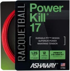 Ashaway Powerkill 17 Red Squashsaite