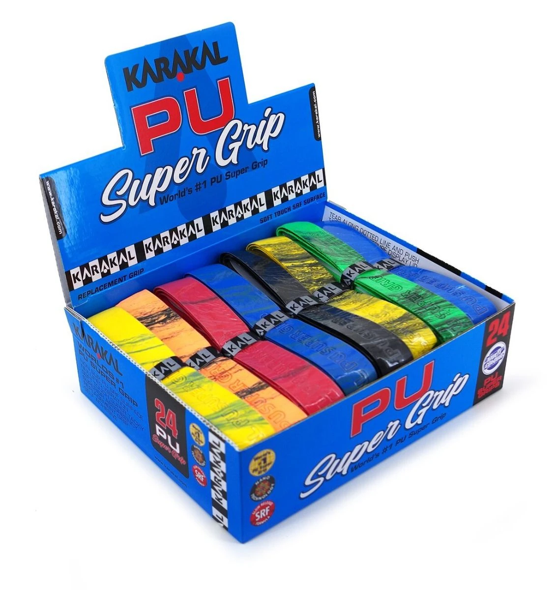 Karakal PU Super Grip Multi-color 3 Karakal PU Super Grip Multi-color