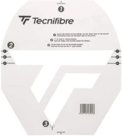 Tecnifibre Besaitungs-Logoschablone Tennis
