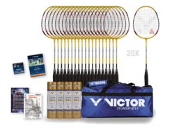 Badminton Schulsport-Set Victor Maxi